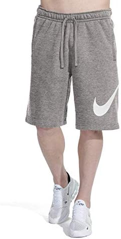Nike masculino shorts de roupas esportivas, urze cinza escura/branco, xx-largo