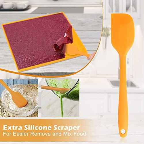 6 PCS Folhas de desidratador de silicone para bandejas de 14 x 14, bandejas de couro de frutas avkast com borda compatível com bandejas