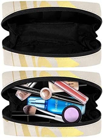 Bolsa de maquiagem ratgdn Bag de mármore dourado Bag portátil Tote portátil Travel Case de estojo Organizador Case Ferramentas