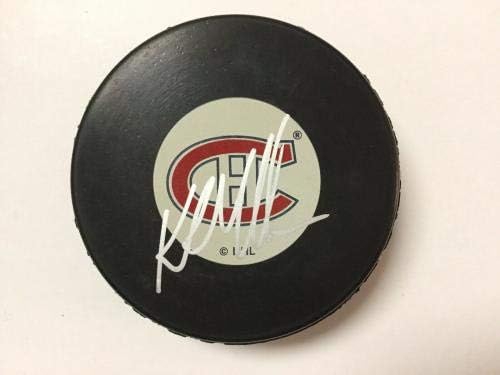 Kirk Muller assinou o Montreal Canadiens Hockey Puck PSA/DNA CoA autografou um - Pucks autografados da NHL