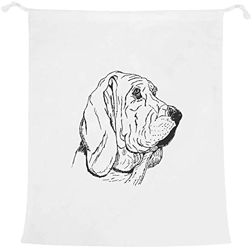 Azeeda 'Bloodhound Head' Laundry/Lavagem/Bolsa de Armazenamento