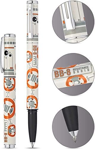 Sheaffer Star Wars BB-8 com design temático BB-8 e detalhes autênticos de personagem, Polded Nomers Gel Rollerball Pen