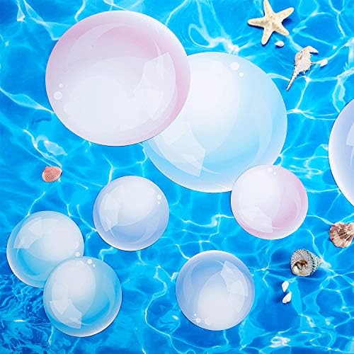 30 peças recortes de bolhas recortes com temas do oceano marinho para sereia tem temas de casa acessório de aniversário de formulário