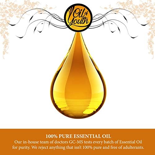 Oil de óleos essenciais juvenis 4oz - Óleo essencial de feno -grego - 4 onças fluidas