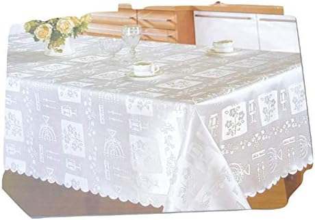 Toalha de mesa Branca com motivos judaicos Israel Shabat Shalom Judaica 400CMX150CM