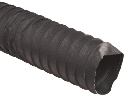 FLEXAUST CWGP POLOTER DUCT HUTE, BLACK, 8 ID, 25 'Comprimento