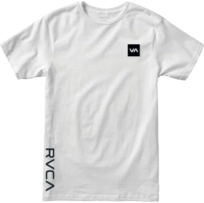 Camiseta de cola curta 2x de manga curta masculina RVCA