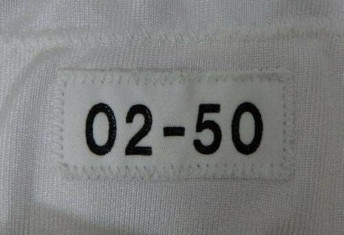 2002 Chefes de Kansas City Marcus Spears 70 Jogo emitido White Jersey DP10991 - Jerseys de Jerseys usados ​​na NFL não