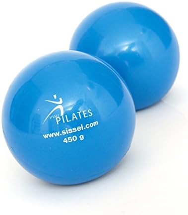 Bola de tonificação de Sissel 450g Blue Exercite os ombros dos braços e a parte superior do corpo