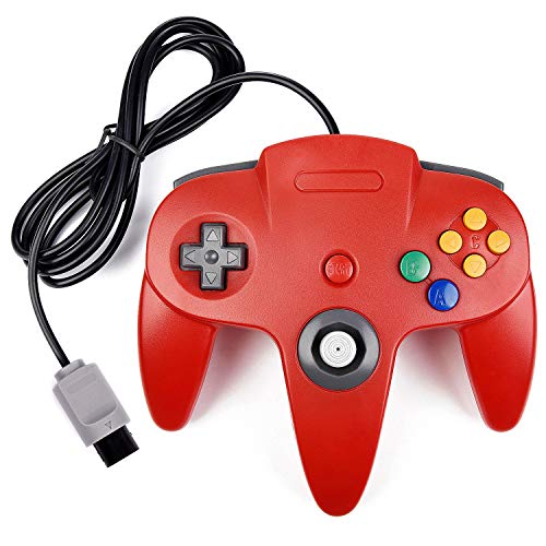 Classic Classic Nintendo N64 Joystick Controller - Red