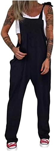 Moda Moda Casual Bodysuit Halloween Impressão de Strap Pocket Scocksuit de bolso solto preto Buos