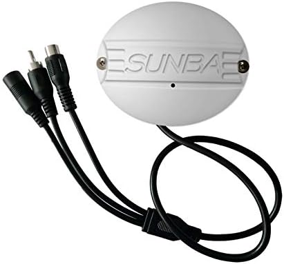 Microfone ao ar livre Sunba para câmeras de segurança IP Captação de áudio de alta sensibilidade com parafusos de aviso de decalque