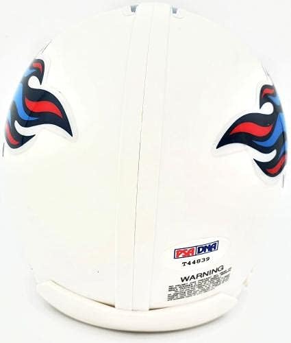 Jake Locker autografou o Tennessee Titans Mini Capacete PSA/DNA estoque #52352 - Mini capacetes autografados da NFL