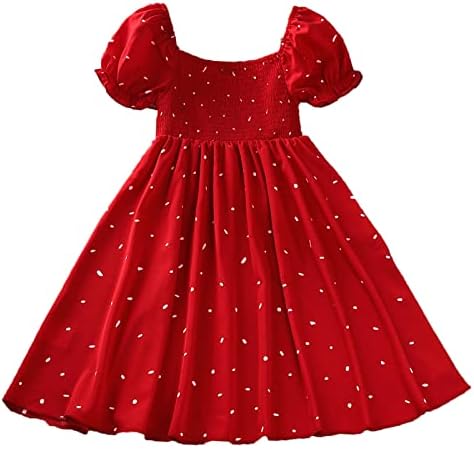 Vestido vintage de Kagayd para meninas Shoert Shoert Wave Point Prins Bruffles Summer praia vestidos de festa da festa da praia