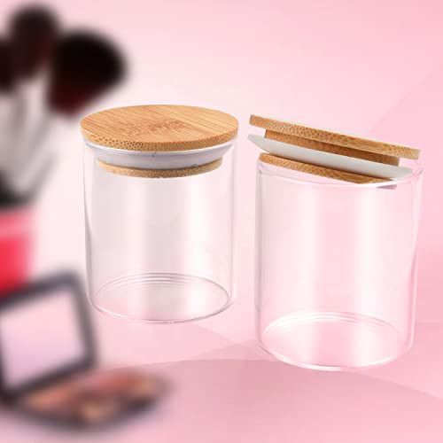 2 pacote de vidro Dappen prato acrílico pó líquido em pó dappen copo recipiente de copo mini chá de café pico de doces de jóias jarra de jóias