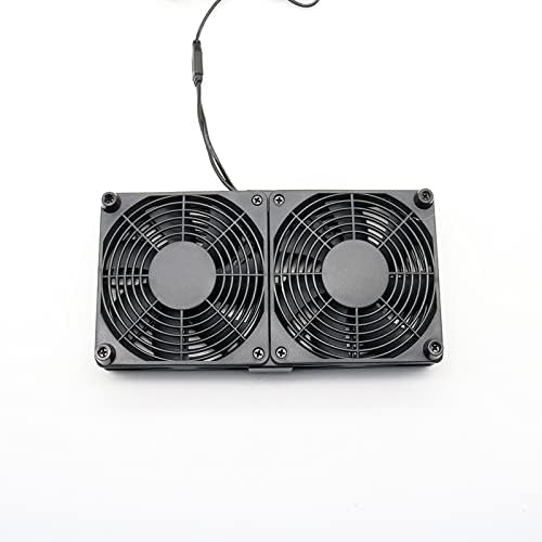 BVSPA servidor Cooler Fan Router PC Cooler TV Box Wireless silencioso silencioso dc 5v USB Power 120mm 240mm Fan 12cm