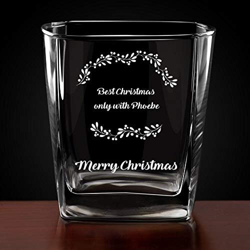 MAVERTON Whisky Set com 4 óculos para o homem - Tumblers personalizados - 23 fl oz. Universal Carafe - para o Natal - para
