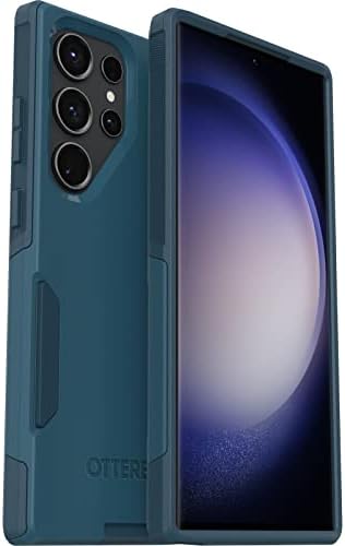 OtterBox Galaxy S23 Ultra Commuter Series Case - não seja azul, esbelto e resistente, para o bolso, com proteção contra a porta