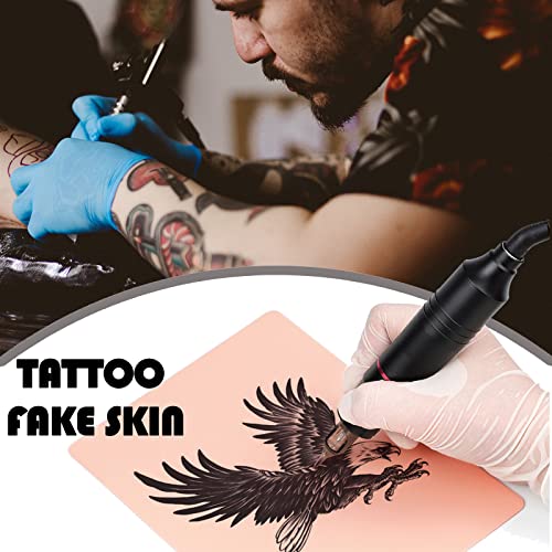 Sotica 12pcs Skin Tattoo, Tatuagem de pele FALSA TATO SKINS MAGUE SKIN TRATO LATERAL TATOOGEM PRÁTICA EMAÇÃO E LABE LATEX Practice Skin