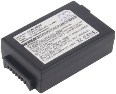 Cameron Sino 2000mAh Battery for Psion 1050494,7525,7525C,7527,G1,G2,WA3006,WA3010,Workabout Pro 7525C-G1,Workabout Pro 7525S-G1,