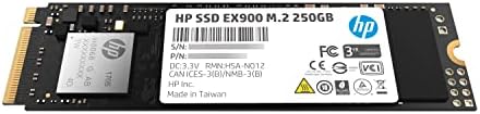 HP EX900 M.2 250 GB PCIE 3.0 X4 NVME 3D TLC NAND SOLID ESTADO SOLID