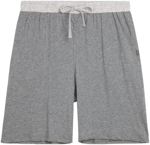Eddie Bauer Men's 3 Pack Lounge Shorts - algodão malha macia, pijama do sono e loungewear para homens