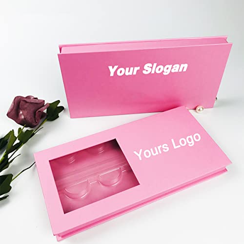 4Pairs Cylashash Box Packaging Lash Boxes Pacote 25mm cílios de vison vazio, 4 pares Caixa 5,2 Caixa
