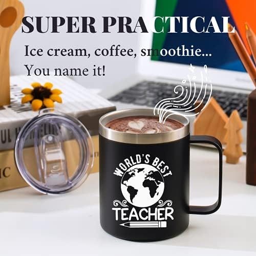 Presentes de apreciação de professores Onebttl Caneca de café para homens, homens de apreciação do professor, presentes