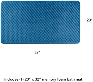 Bounce Comfort Extra espessa de espuma de espuma de memória conjunto - Massage Plexus