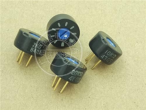 2pcs para potentiômetro ajustável HDK 100R 300R 500R 1K 2K 3K 5K 10K 20K 30K 50K 100K / 12,8mm*6,8mm Potenciômetro -