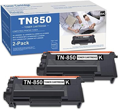 TN850 TN-850 Substituição de cartucho de toner de alto rendimento para o irmão TN850 TN-850 TN820 TN-820 Uso com HL-L6200DW MFC-L5700DW MFC-L5850DW