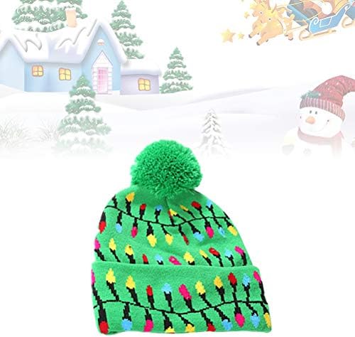 Abaodam Christmas Luminous Knit