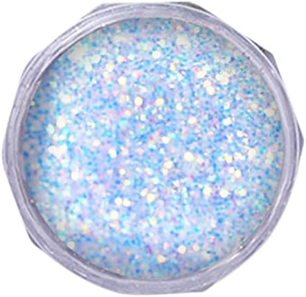 Glitter de unha 12 cores Ultra Fine Cosmetics Festiva Pó Pigmento Pó de Pó de Pó de Pó de Lápina Craft Poeira Para Facos Olhos Festivos de Cabelo