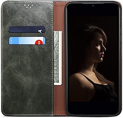 Capa de capa de telefone Caixa de carteira compatível com Huawei Nova 9 Pro/Honor 50 Pro, 2 em 1 Caixa de carteira de flip com suporte