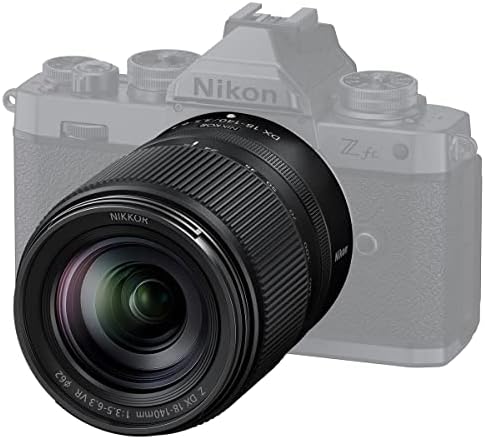 Nikon Nikkor Z DX 18-140mm f/3,5-6.3 Lente VR, pacote com kit de filtro de âmbito digital de 62 mm de 62 mm, kit de limpeza