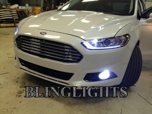 Blinglights Xenon Halogen Fog Lights Kit para 2013 2014 2015 Ford Fusion