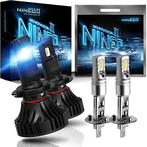 Lâmpadas LED de Nineo H7 e lâmpada de nevoeiro LED H1