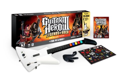 Guitar Hero III: Legends of Rock Bundle com guitarra - PC/Mac