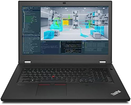 Lenovo ThinkPad P17 Gen 2 Laptop da estação de trabalho, impressão digital, Win 10 Pro) com WD19S 180W Dock