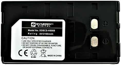 Synergy Digital Camcorder Battery, compatível com a câmera de vídeo Sony CCDV11, ultra alta capacidade, substituição da bateria da