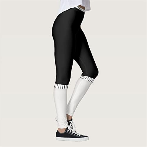 Ethkia Business Roupfits for Women Women Fashion Baseball Print Tights Leggings Control Yoga Sport Leggings For Women High