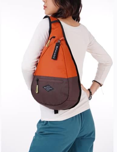 Sherpani Esprit, bolsa de estilingue de nylon, saco de esteira de ombro, mochila de tipóia crossbody para mulheres, bolsa de viagem, comprimido de 10 polegadas, proteção RFID