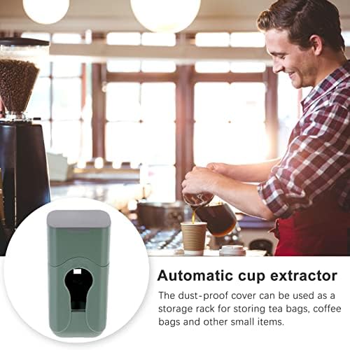 Homoyoyo xícaras descartáveis ​​1pc Organizador de café Tipo de prato Copo de parede de chá premium para montagem