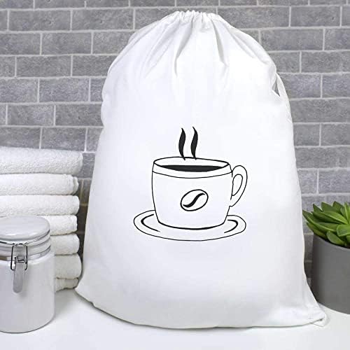 Azeeda 'xícara quente de café' lavanderia/lavagem/armazenamento