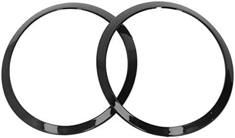 ARAMOX 1 par esquerdo para o farol esquerdo Ring Ring brilhante Ring preto anel de farol Substituição para Cooper R55 R56 R57 R58 R59