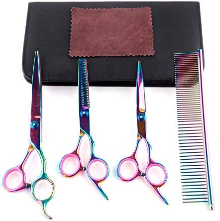 Vanessa Gay Pet Brooming Scissors Definir cabelos de cabeleireiro de cachorro