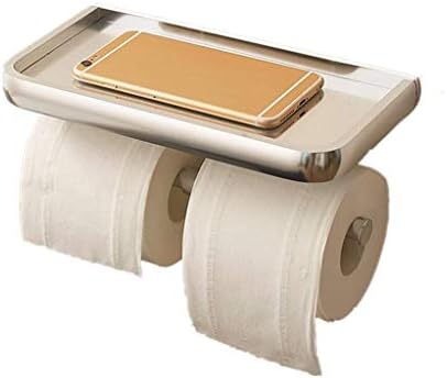 Genigw Banheiro de papel higiênico de papel de parede de armazenamento de armazenamento de armazenamento Espaço