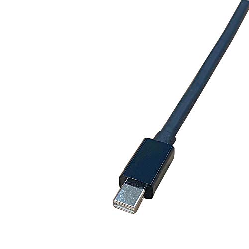 CP Compupartner Mini DP para Cabo HDMI, Mini DisplayPort Male para HDMI Cabo masculino para MacBook Air/Pro, Surface Pro/Dock, Monitor, Projector Mais Preto de 6 pés