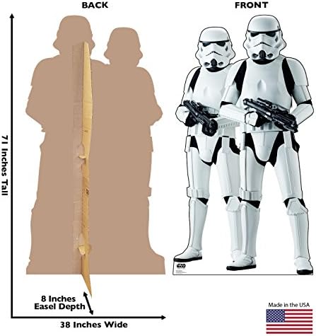 Pessoas de papelão Stormtroopers Tamanho da vida Corte de papelão Stand -up - Rogue One: A Star Wars Story