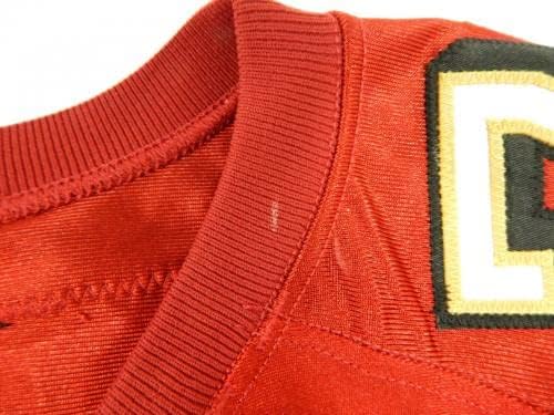 2008 San Francisco 49ers Joe Cohen 76 Jogo emitido Red Jersey 48 DP37128 - Jerseys de jogo NFL não assinado usada